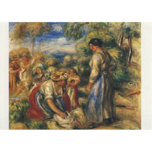 Piere-Auguste Renoir. Wäscherinnen, 1914