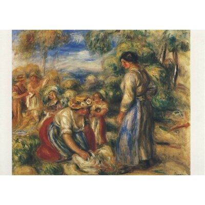 Piere-Auguste Renoir. Wäscherinnen, 1914