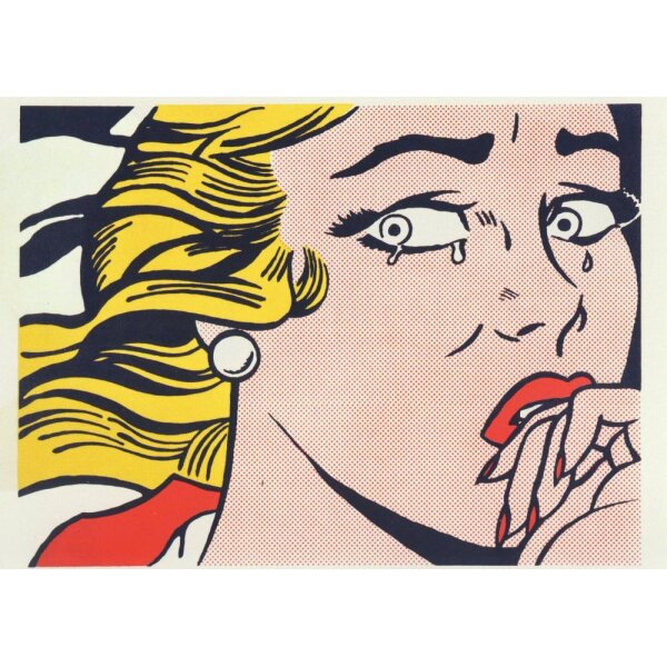 Roy Lichtenstein. Crying Girl, 1963