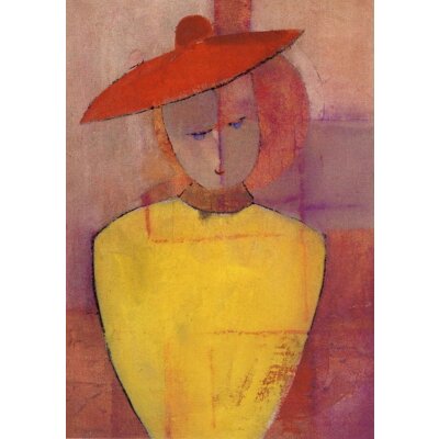Philip Nelson. Frau mit rotem Hut, 1999