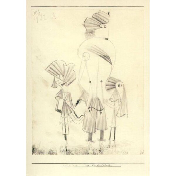 Paul Klee. Das Kinderfräulein, 1922