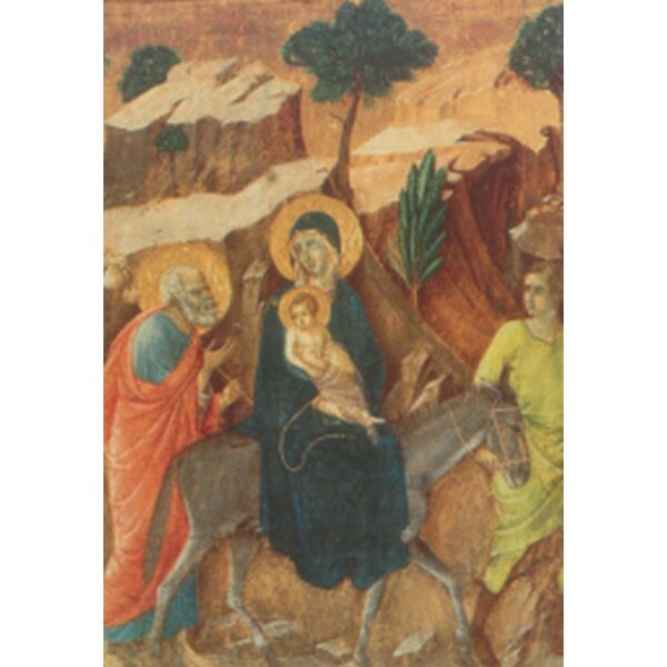 Duccio. Flucht nach Ägypten
