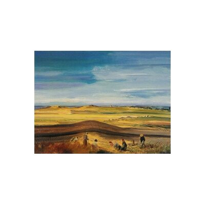 Alfred Partikel. Landschaft bei Ahrenshoop, 1933