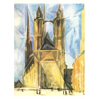 Lyonel Feininger. Marktkirche in Halle