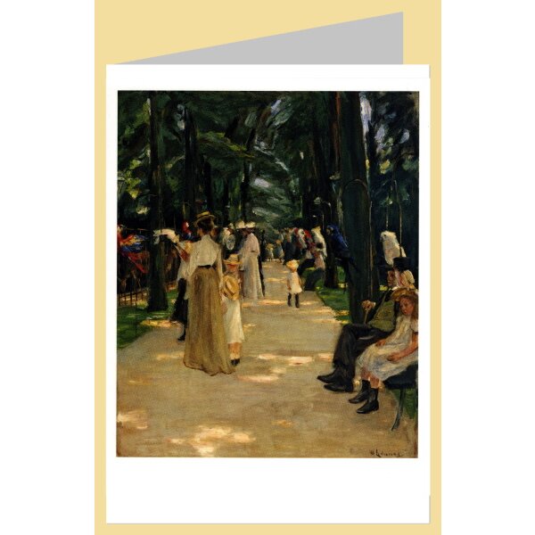 Max Liebermann. Papageienallee, 1902