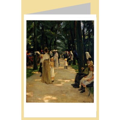 Max Liebermann. Papageienallee, 1902