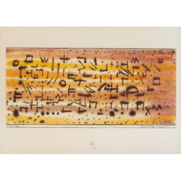 Paul Klee. Zerstörtes Ägypten, 1924