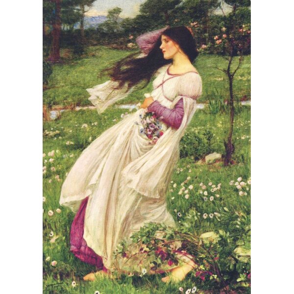John William Waterhouse. Windröschen