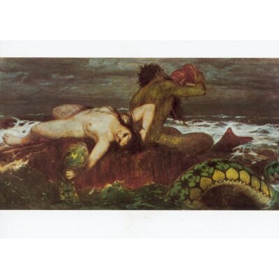Arnold Böcklin. Triton und Nereide
