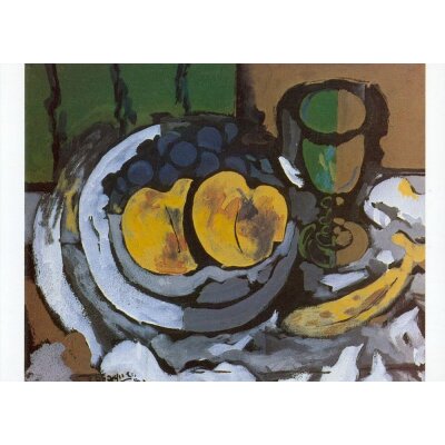 Braque, Georges. Stilleben mit Früchten, 1925