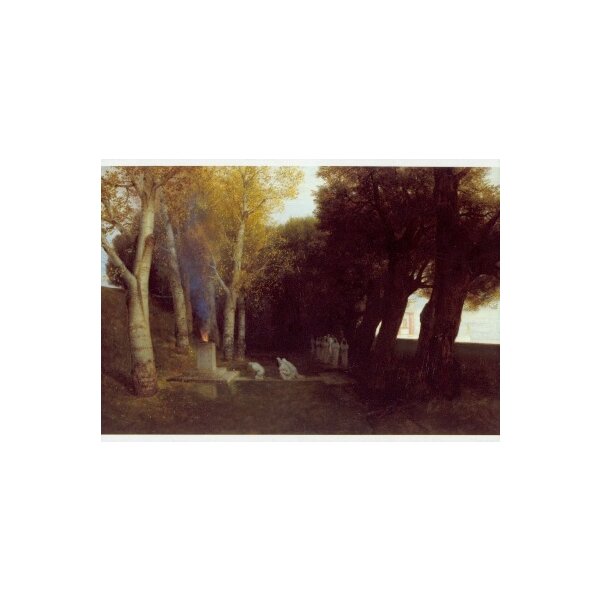 Arnold Böcklin. Heiliger Hain, 1886