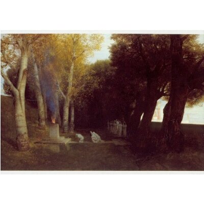 Arnold Böcklin. Heiliger Hain, 1886