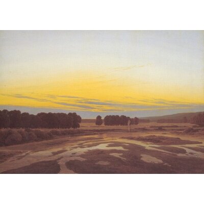 Caspar David Friedrich. Das grosse Gehege bei Dresden