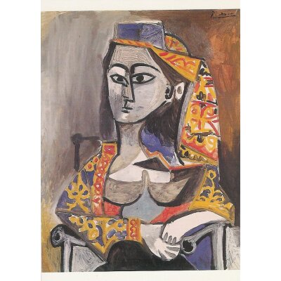 Pablo Picasso. Jacqueline im türkischen Kostüm