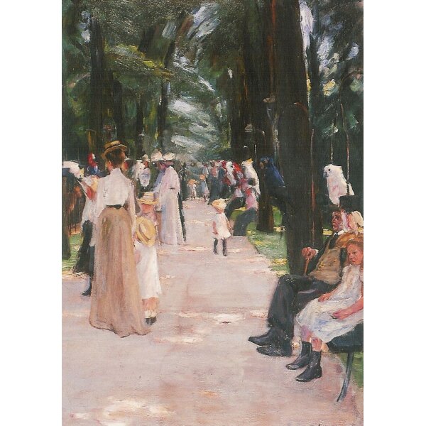 Max Liebermann. Papageienallee, 1902