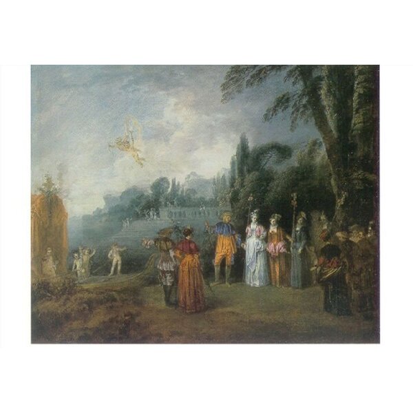 Watteau, A. Die Einschiffung nach Kythera, ca.1710