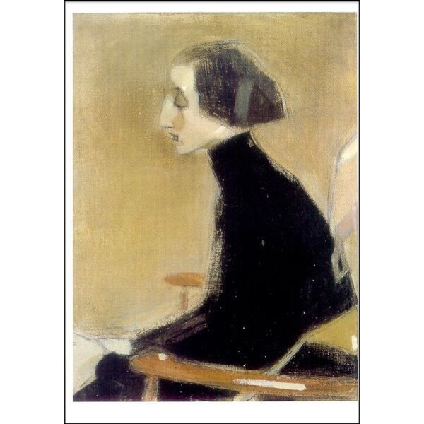 Helene Schjerfbeck. Die Näherin (Die Arbeiterin), 1927