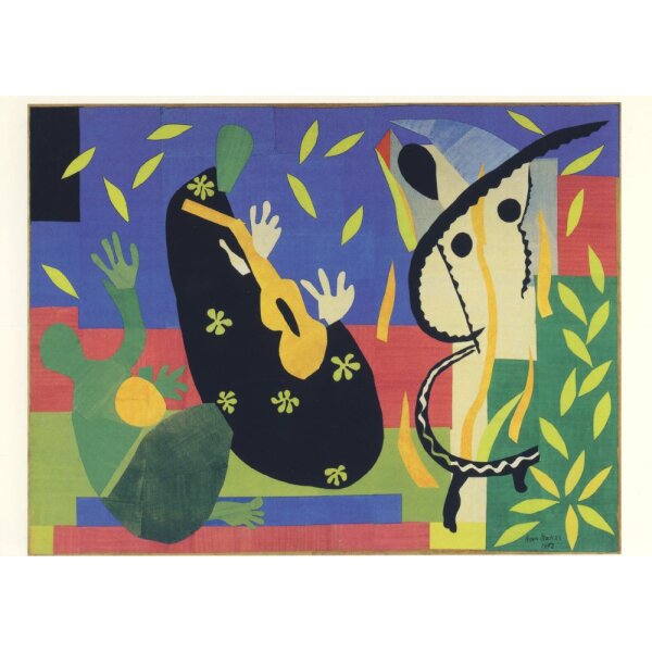Henri Matisse. Die Trauer des Königs, 1952