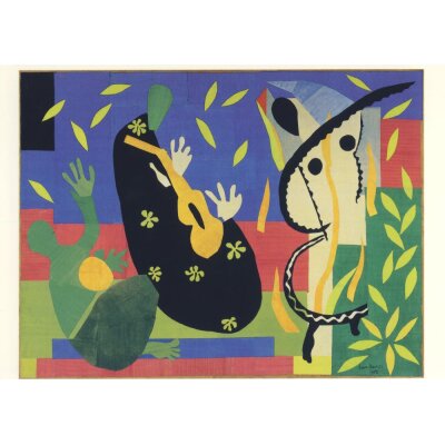 Henri Matisse. Die Trauer des Königs, 1952