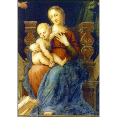 Raffael. Madonna del Baldacchino, Ausschnitt um 1508/12