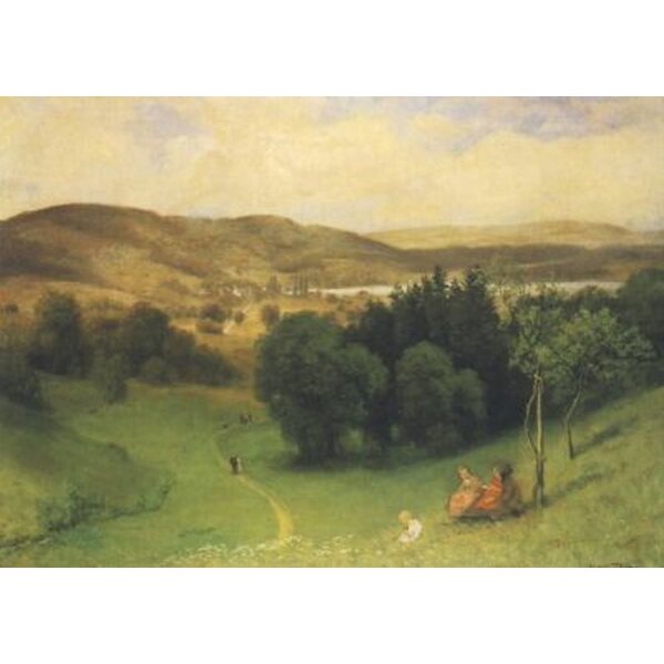 Hans Thoma. Offenes Tal, um 1872.