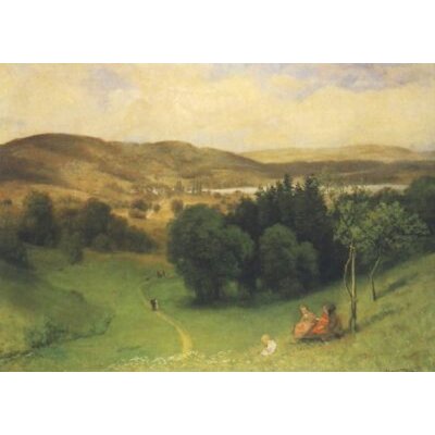 Hans Thoma. Offenes Tal, um 1872.