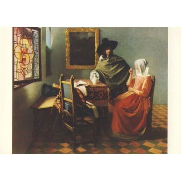 Jan Vermeer van Delft. Die Weinprobe