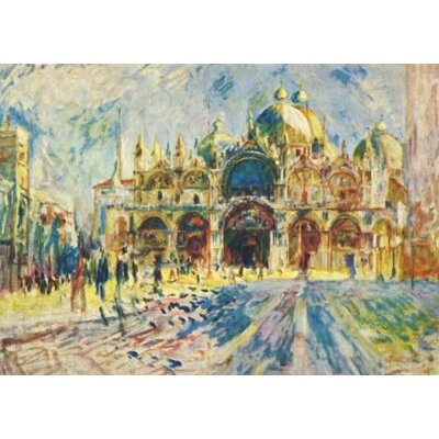 Piere-Auguste Renoir. Markusplatz in Venedig