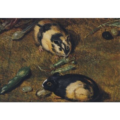 Brueghel. Die Heilige Familie/Blumen-u.Früchtekranz,...