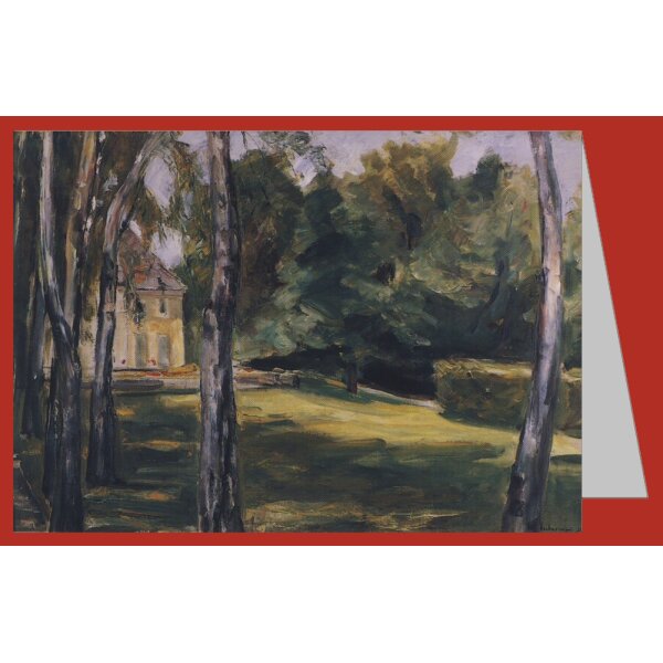 Max Liebermann. Haus im Garten, 1923