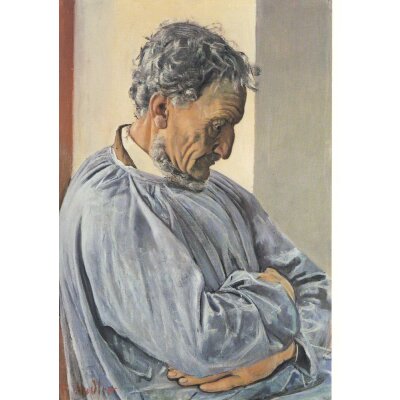 Ferdinand Hodler. Der nachdenkende Bauer