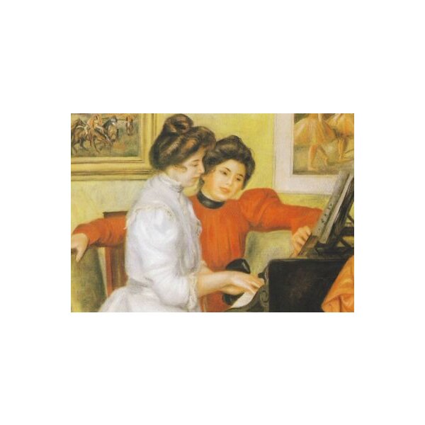 Piere-Auguste Renoir. Yvonne und Christine Leidl am Klavier