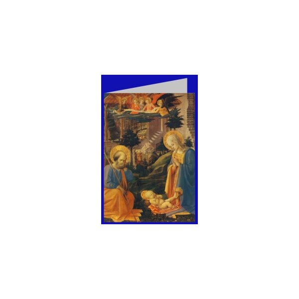 Lippi. Anbetung des Kindes, um 1455