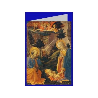 Lippi. Anbetung des Kindes, um 1455