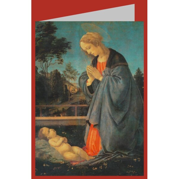 Lippi. Madonna, das Kind anbetend, 1477-80