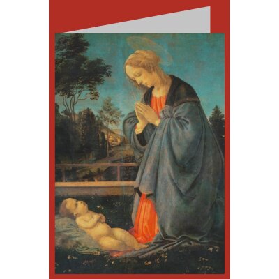 Lippi. Madonna, das Kind anbetend, 1477-80