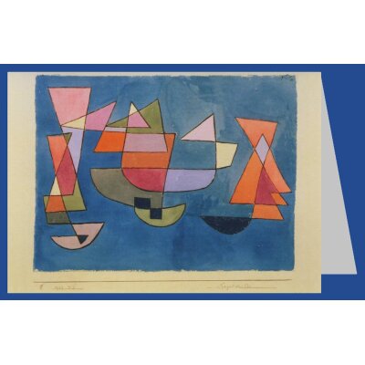 Paul Klee. Segelschiffe, 1927