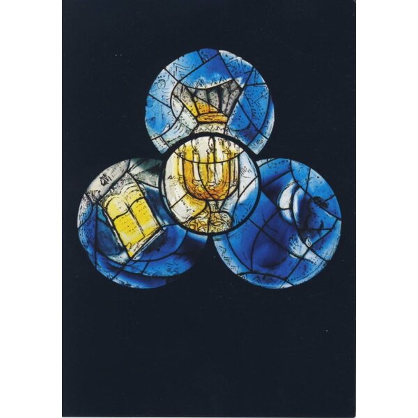 Marc Chagall. Nördliches, zweibahniges Chorfenster