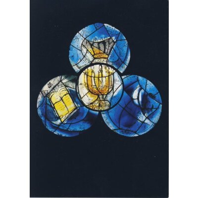 Marc Chagall. Nördliches, zweibahniges Chorfenster