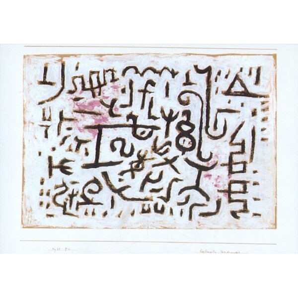 Paul Klee. Befleckte Urkunde, 1938