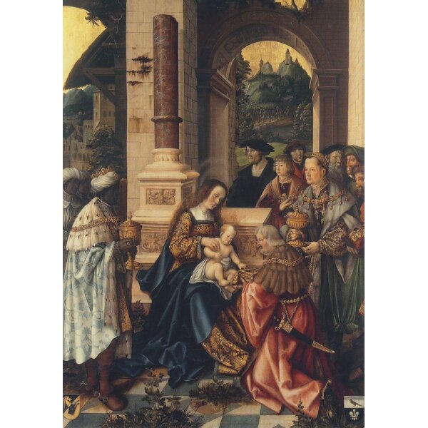 Leonhard Beck. Anbetung der Heiligen Drei Könige, ca. 1520