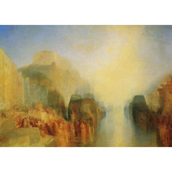 Joseph Mallord William Turner. Fischer auf dem Meer