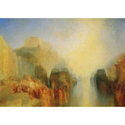 Joseph Mallord William Turner. Fischer auf dem Meer