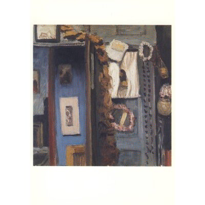 Otto Modersohn. Durchblick in der Worpsweder Wohnung, 1903