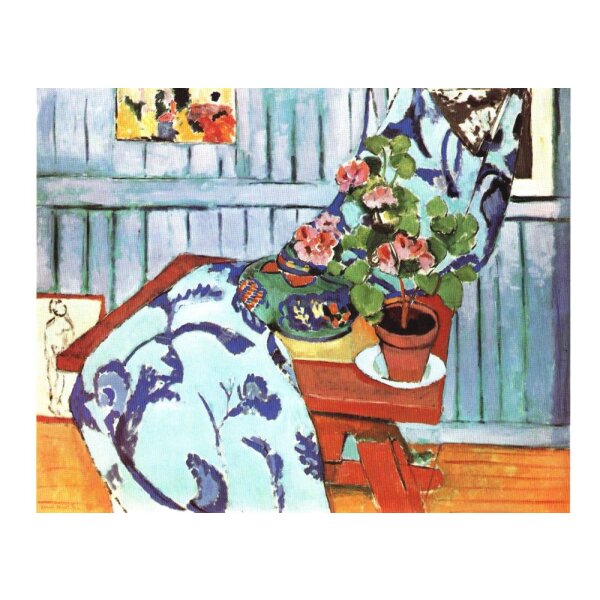 Henri Matisse. Stillleben mit Geranien, 1910