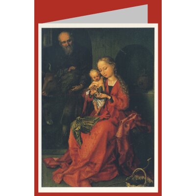 Martin Schongauer. Die Heilige Familie