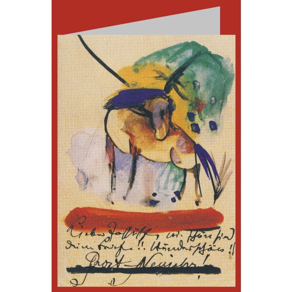 Franz Marc. Pferd