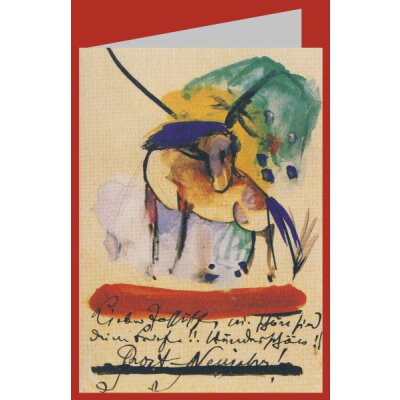 Franz Marc. Pferd