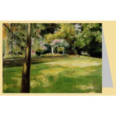 Max Liebermann. Blick aus der Birkenallee nach...