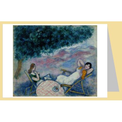 Marc Chagall. Bella und Ida in Peira-Cava, 1931